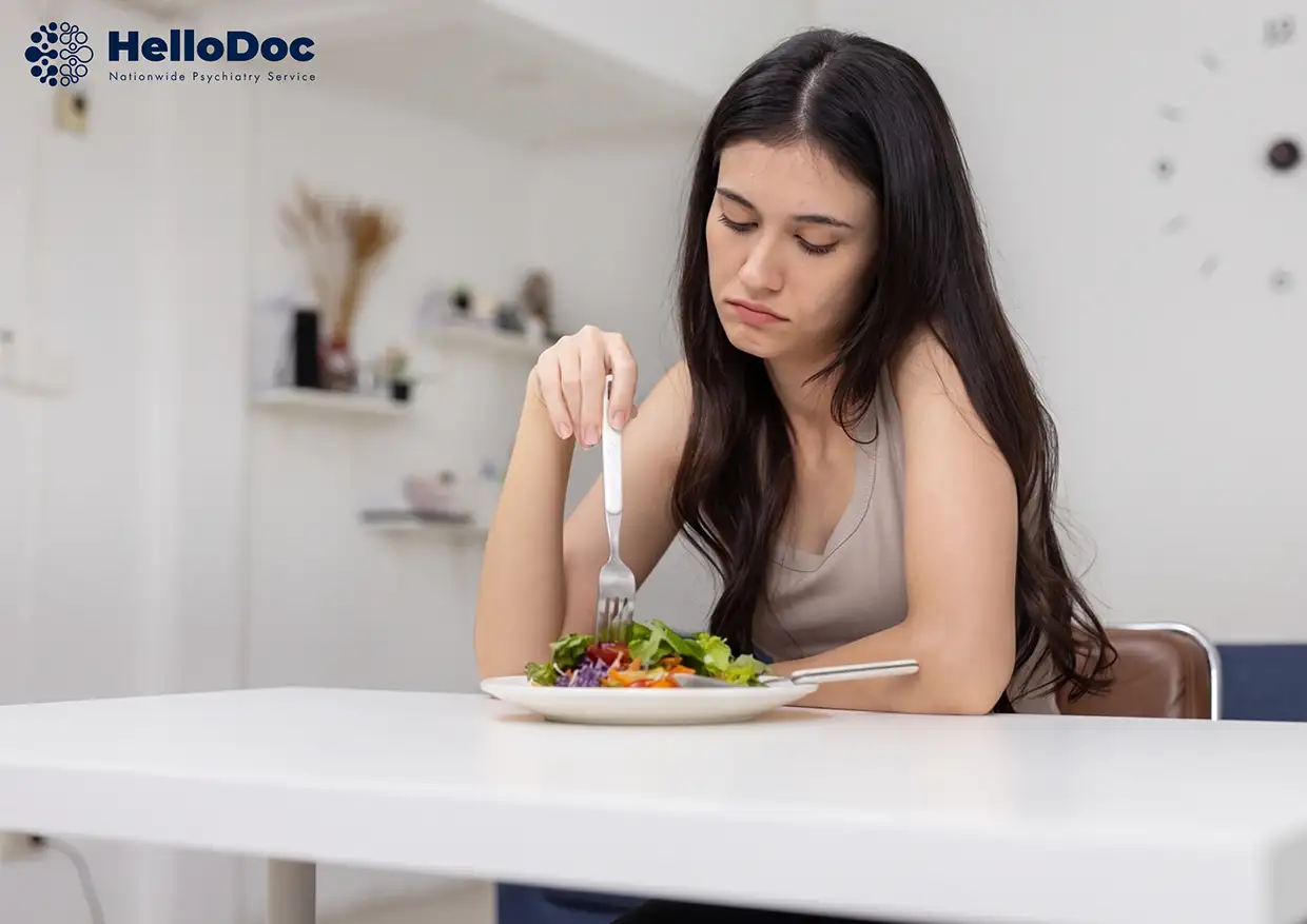 An eating disorder is a mental disorder
