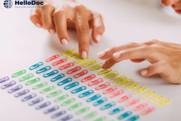 What are 4 symptoms of OCD?