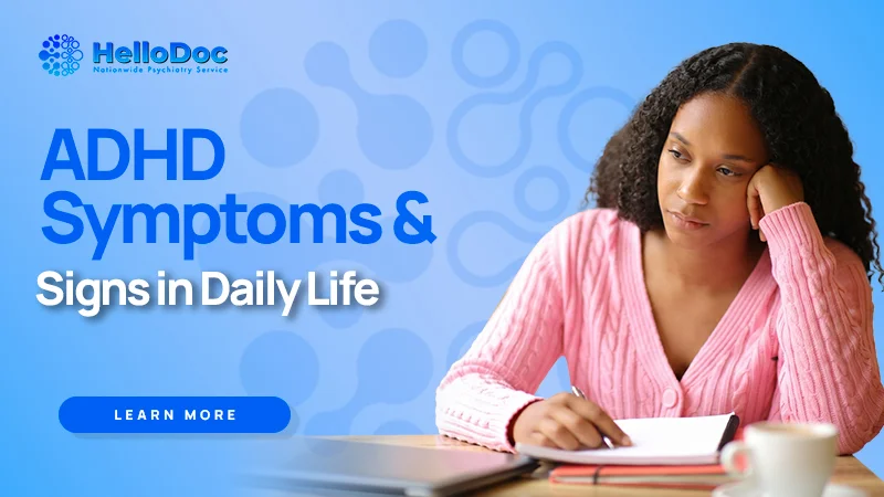 ADHD Symptoms and Signs in Daily Life